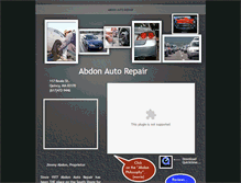 Tablet Screenshot of abdonauto.com